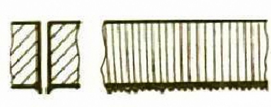 點滴狀的細(xì)小規(guī)則毛刺 點滴狀的細(xì)小規(guī)則毛刺